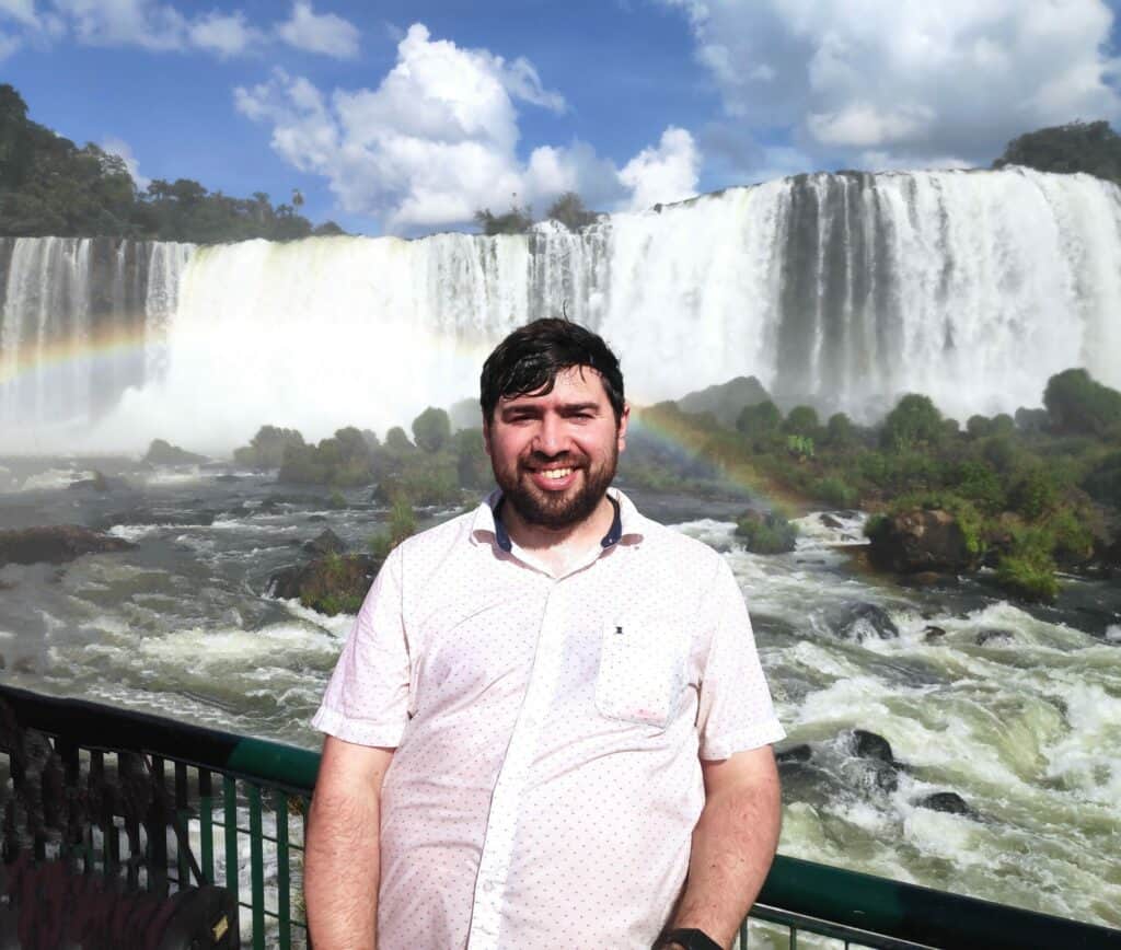 Gabriel (Yo) en Cataratas del Iguazú